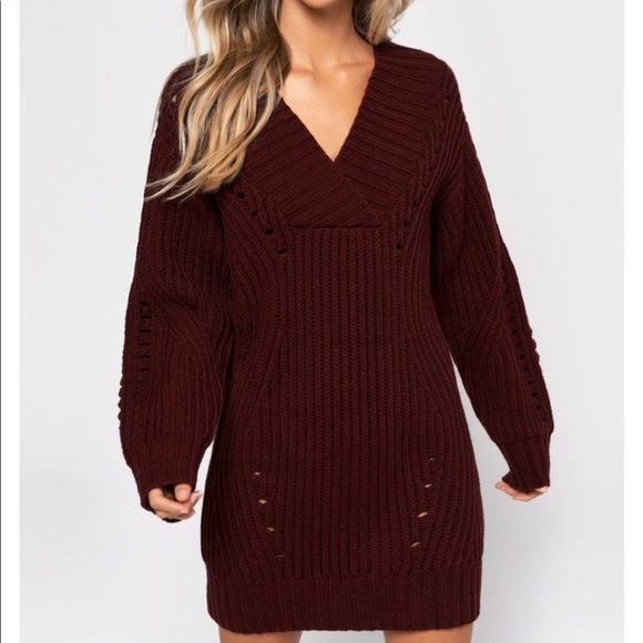 Tobi Sweater Dress - Picture 1 of 4